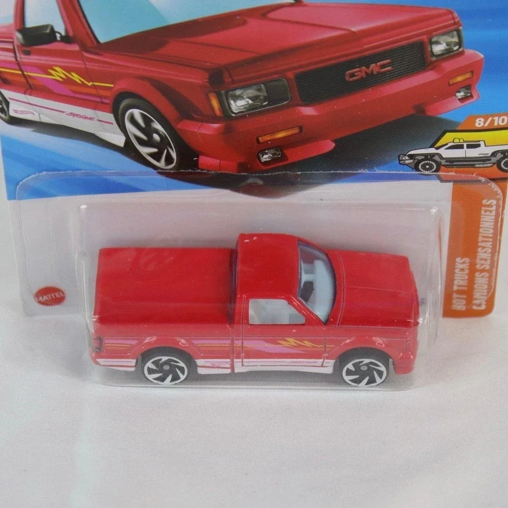 Hot Wheels Red‎ '91 GMC Syclone Toy Car - NEW